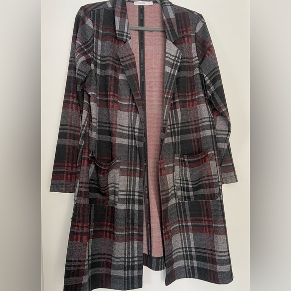 Ricki's Plaid Blazer - Picture 2 of 4